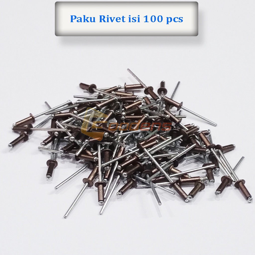 Paku Rivet Paku Keling 435 Warna isi 100 pcs