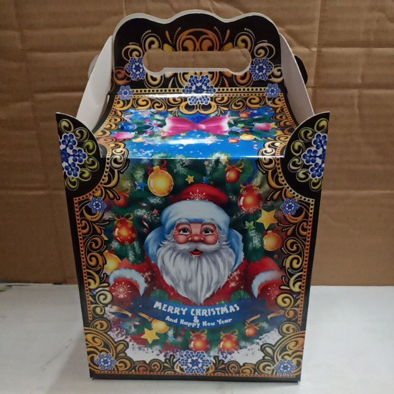 

Dus Box Kue Souvenir Christmas 14 x 14 x 15 cm