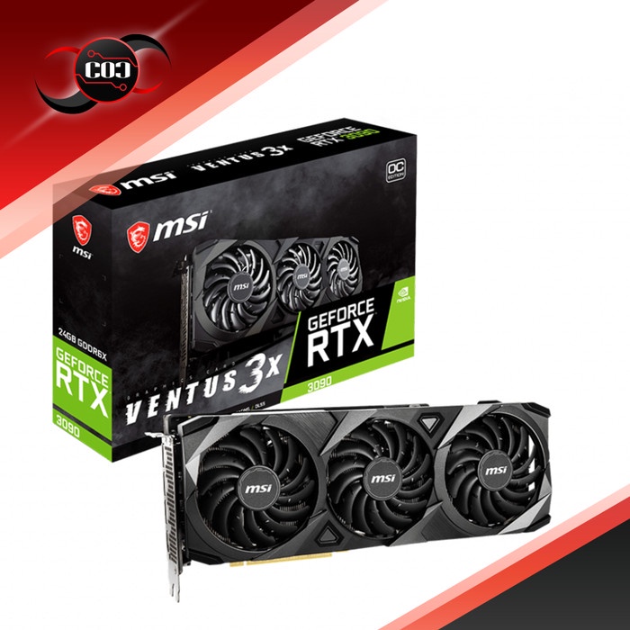 Msi Geforce Rtx 3090 24Gb Ventus 3X Oc
