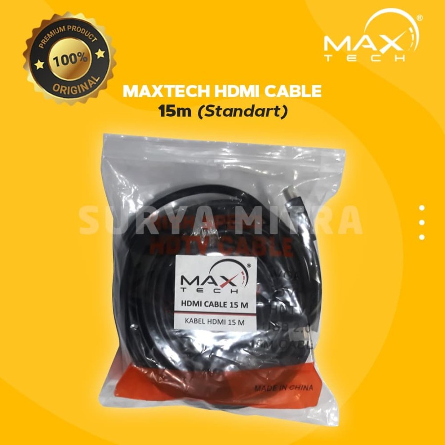 Kabel HDMI Maxline 15m Standart M to M / 15 Meter