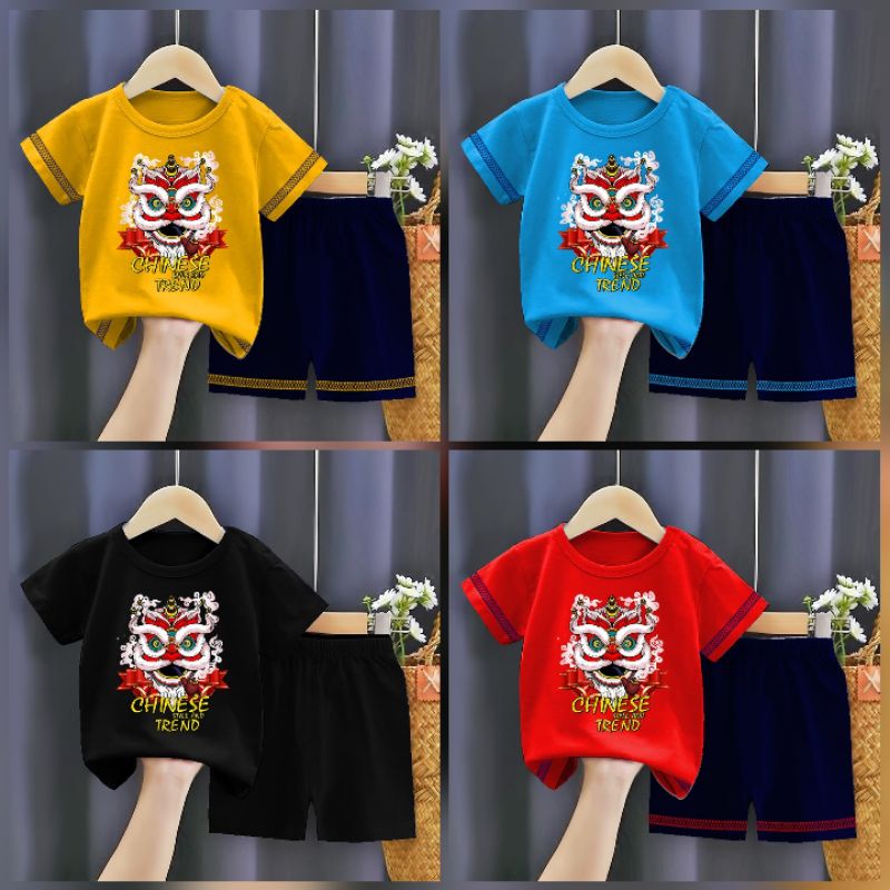 SETELAN ANAK PREMIUM IMLEK BARONGSAI | BAJU ANAK CEWEK COWOK | BAJU ANAK MURAH | BAJU ANAK LUCU