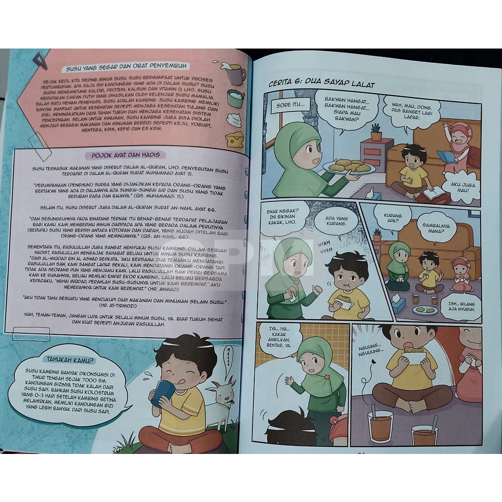 Buku Anak : Komik Sains Qurani | Full Color | Ihsan Kids