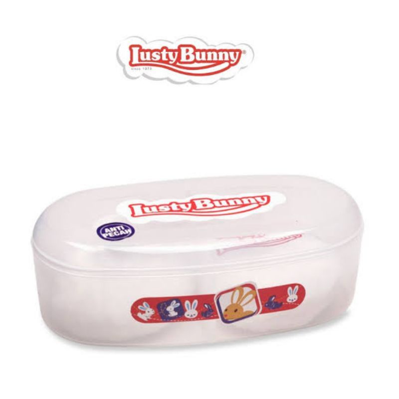 Lusty Bunny Tempat Bedak Oval ( TB1516 ) / Tempat Bedak Tabur