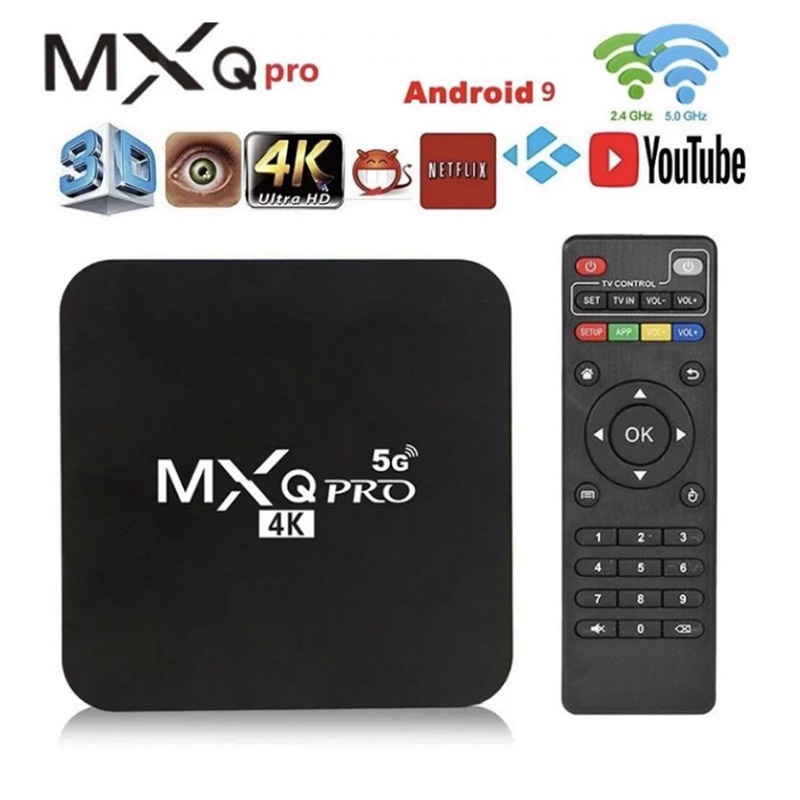 Android TV Box 4GB+64GB Ultra HD  - MXQ PRO 4K