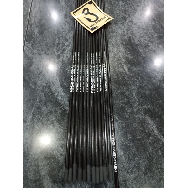 blank hinokami 100cm carbon solid