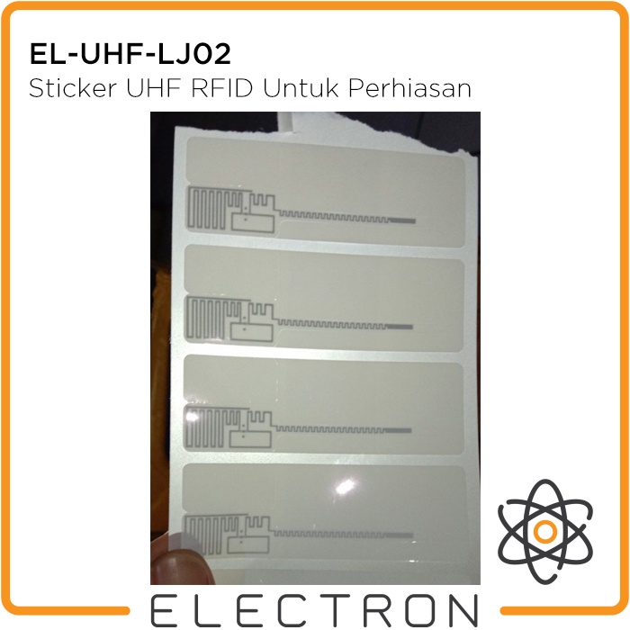 EL-UHF-LJ02 UHF RFID Tag Jewelry Label Sticker NXP UCODE 7 Perhiasan