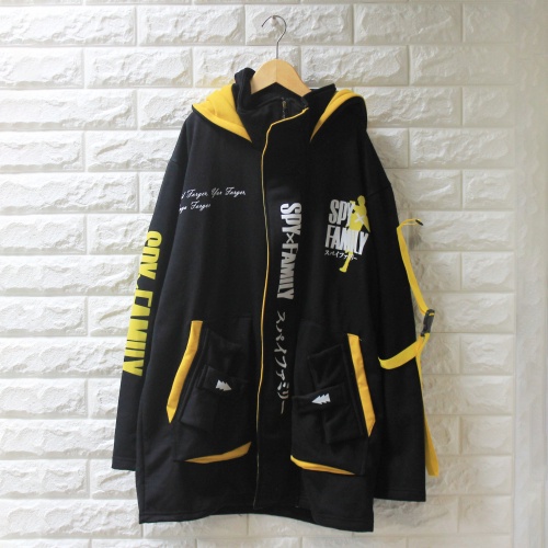 Spy X Family Parka Anya Loid Yor Forger cosplay jaket anime jepang anya loid yor forger