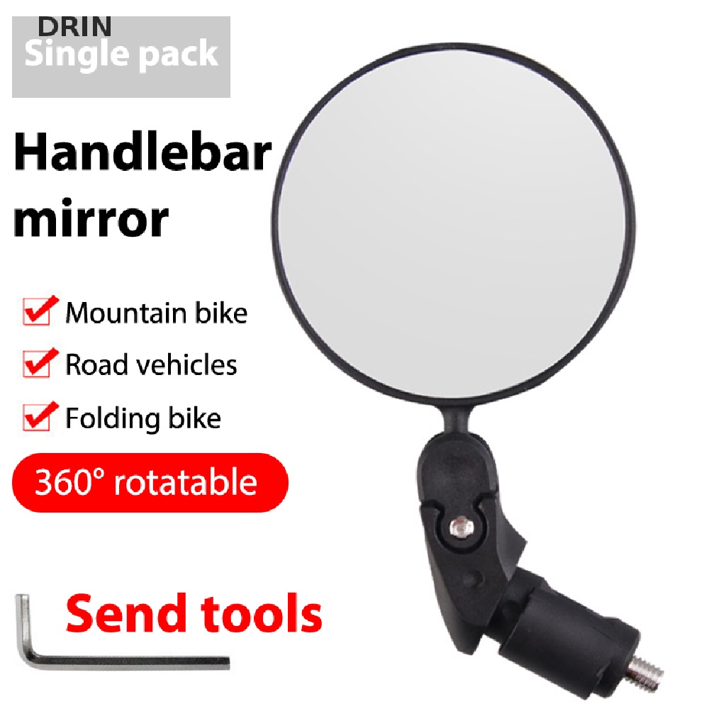 dr Handlebar End Bike Mirror Mountain Road Bike MTB Cycling Riding Mirror Back vn