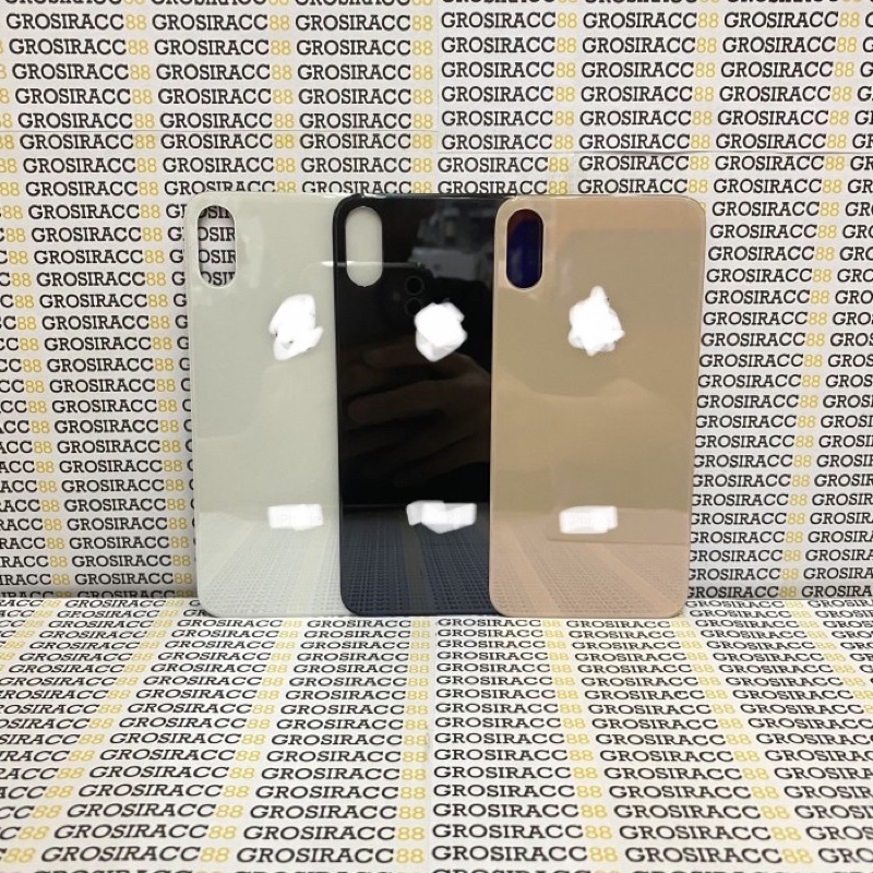 BACKDOOR BACKCOVER TUTUP BELAKANG BACKGLASS IP X / XS / XS MAX