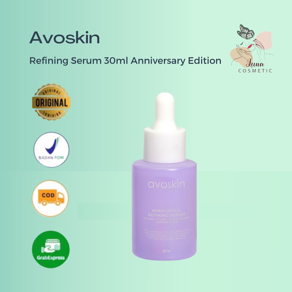 Avoskin Refining Serum 30ml Anniversary Edition Lilac Edition