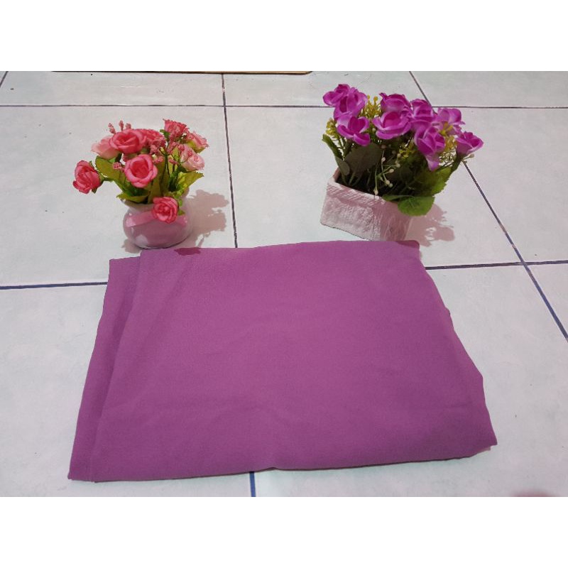 Hijab Jilbab Pashmina Instan Polos Preloved / Pashmina Instan Ungu /  Pashmina Instan Biru / Pashmin