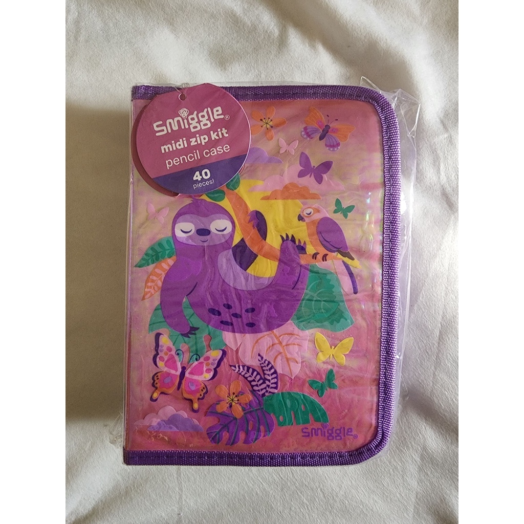 

Smiggle Midi Zip Kit Pensil case - Original