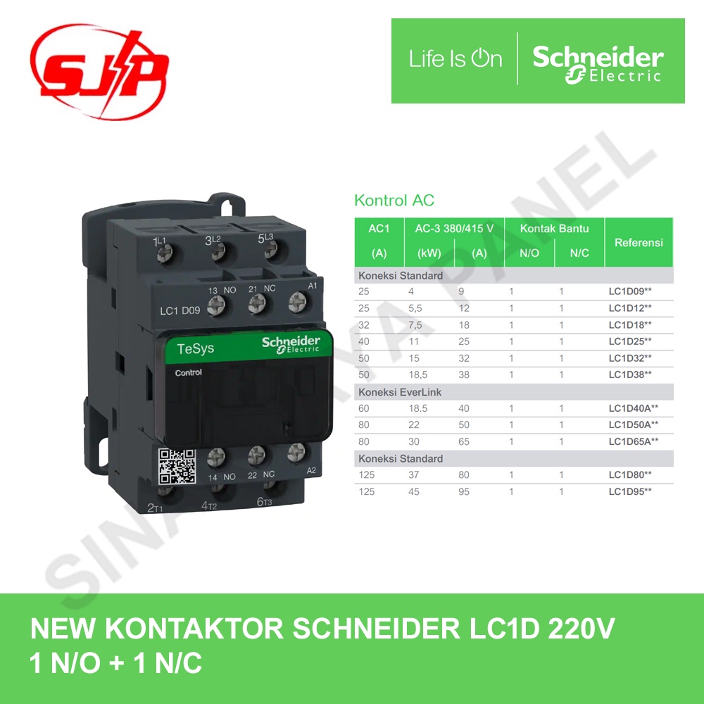 Mutiaradstore Kontaktor Schneider