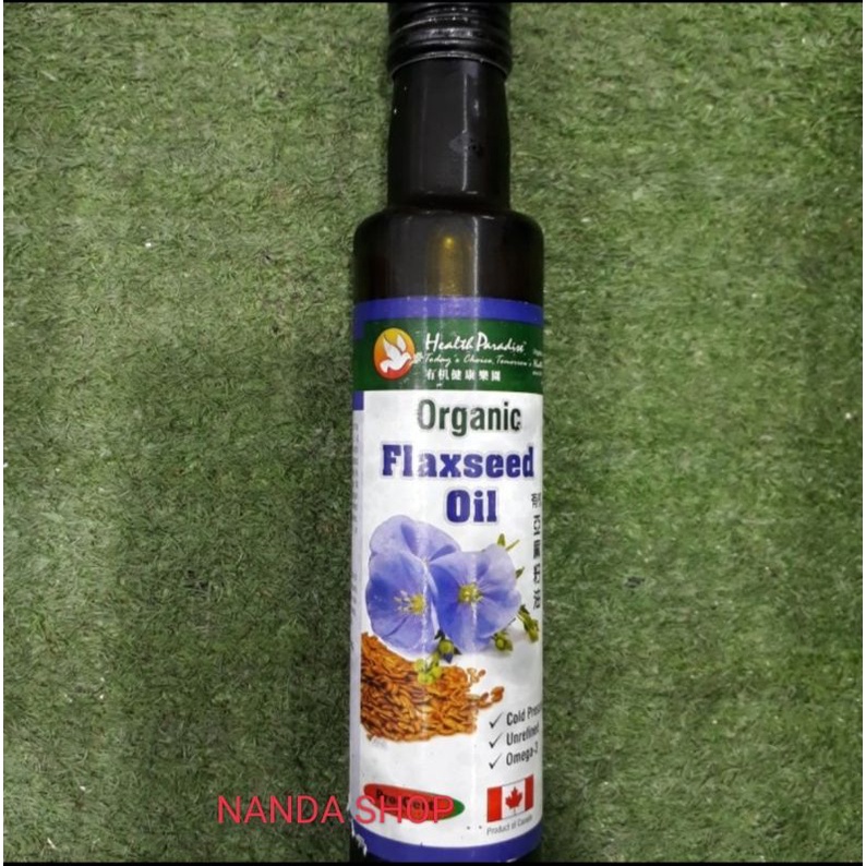 

Health paradise organic flaxseed oil 250ml