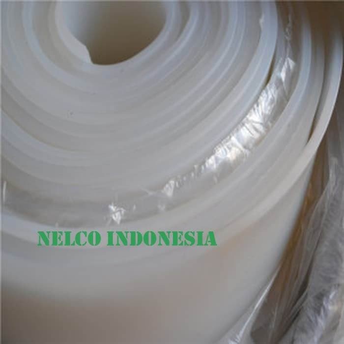 Karet Silikon Lembaran 8mm / Rubber Silicone Sheet 8 mm