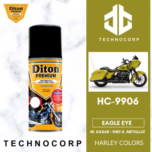 

Cat DITON PREMIUM HC 9906 EAGLE EYE / HARLEY DAVIDSON CANDY YELLOW