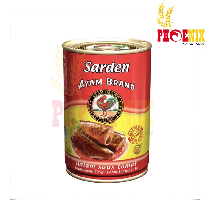 

Ayam brand ikan sarden 425 gram