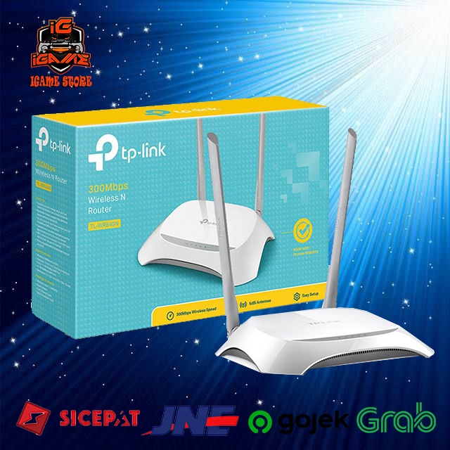 Wireless Router TP LINK TL-WR840N 300MBps NAMPOLL