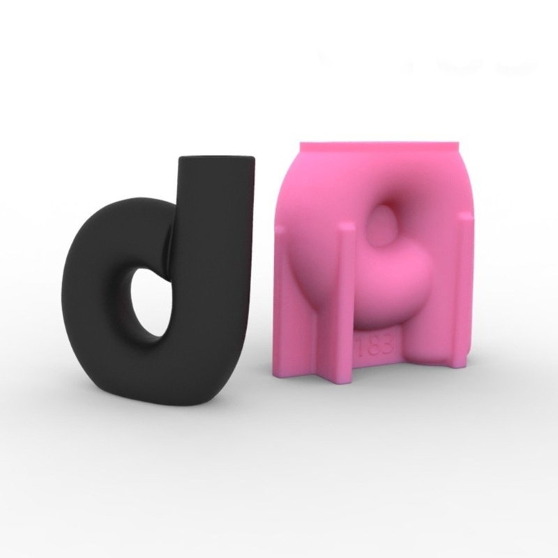 Siy Cetakan Resin Epoksi Bentuk Vas Bunga 3D Bahan Silikon