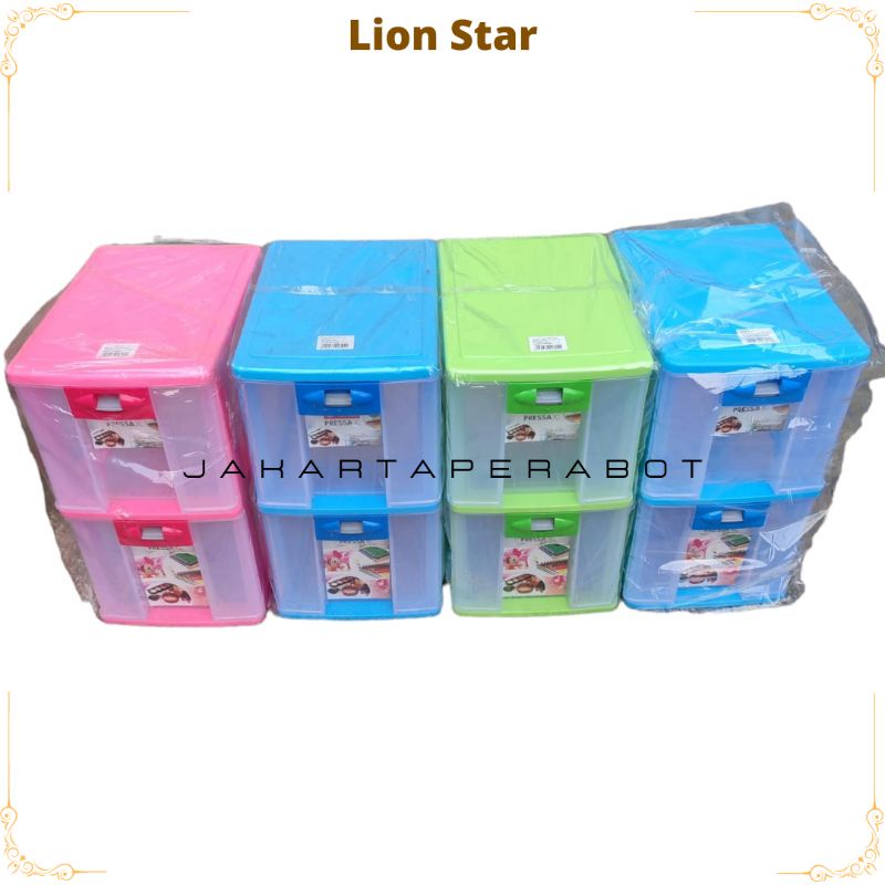 LION STAR - PRESSA CONTA XL-2 RAK LACI CD DVD SERBAGUNA / RAK LACI MINI CONTAINER SERBAGUNA