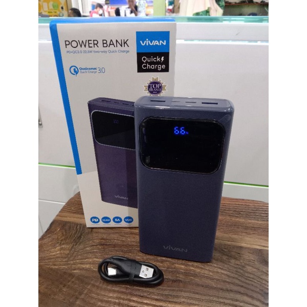 POWERBANK VIVAN VPB-C30 30000mAh ORIGINAL