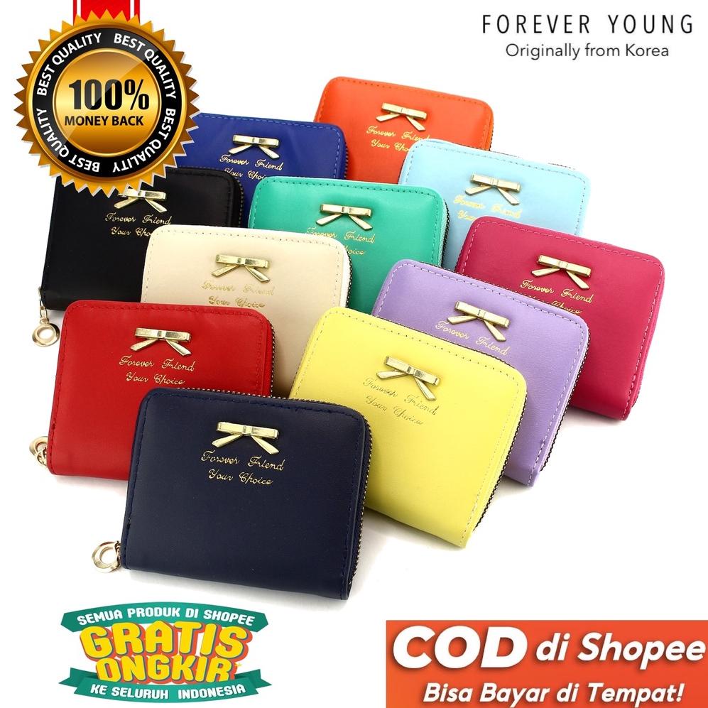 - Dompet Wanita Cantik Model Kecil Pasar Korea Original Forever Young PS Series "MLL.31Oc22p"