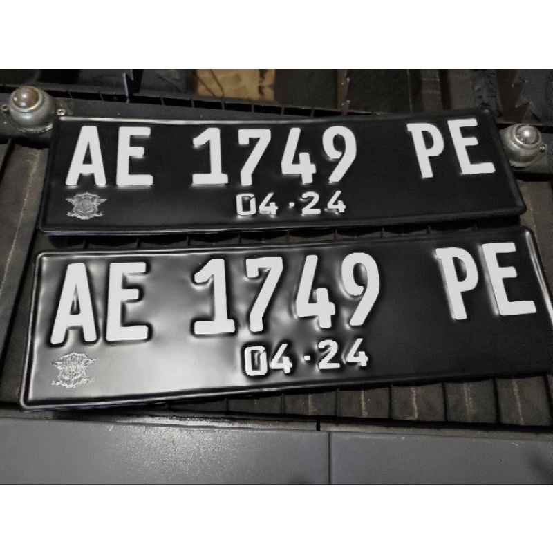 Plat Mobil Custom Cadangan Variasi Standar
