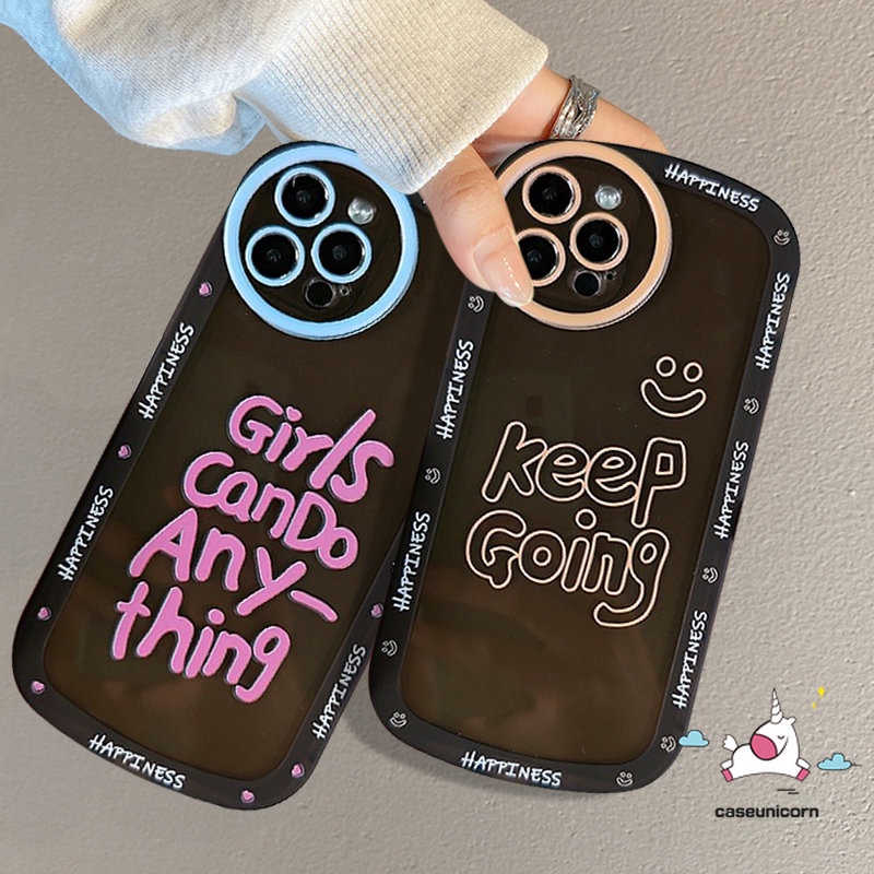 Soft Case TPU Motif Label Untuk Realme 5 6i 5i 5s 9i C15 C25 C21Y C12 C31 C35 C25Y C11 C25s C20A C3 C1