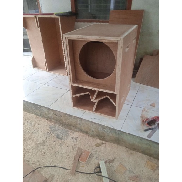 Potongan box cbs 15in triplek 18mm