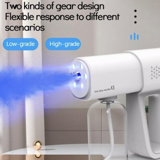 Alat Mesin Spray Disinfectant Portable/Fogging Gun Wireless Nano Spray