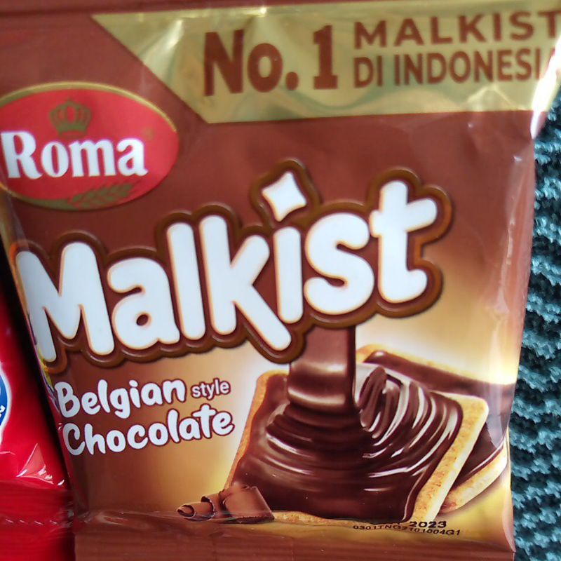PCS - Roma Malkist Biskuit All Variant Crackers Manis Belgian Chocolate Abon Gurih n Lain