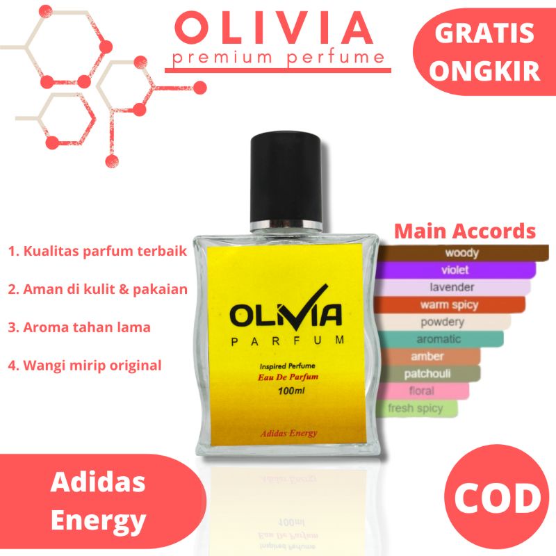 Parfum Pria Adidas Energy Parfume Cowok Best Seller Tahan Lama - Olivia Parfum