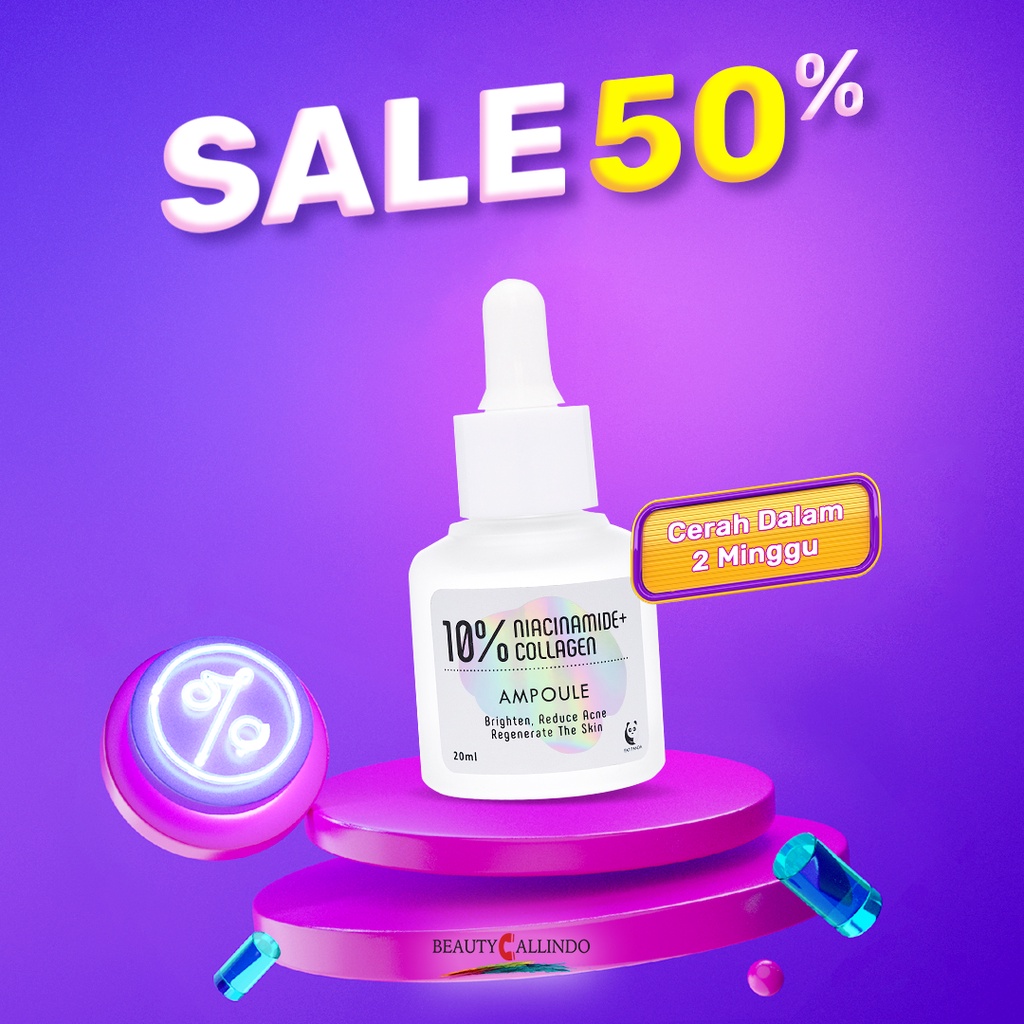 Fat Panda 10% Niacinamide+ Collagen Ampoule 20ml | Brightening Serum