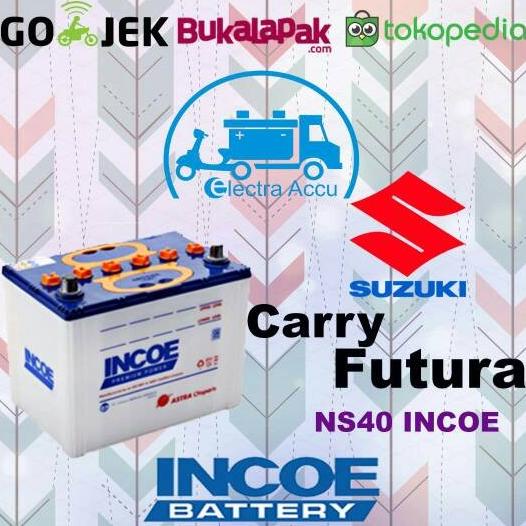 Aki Mobil Suzuki Carry Futura Incoe NS40 aki basah