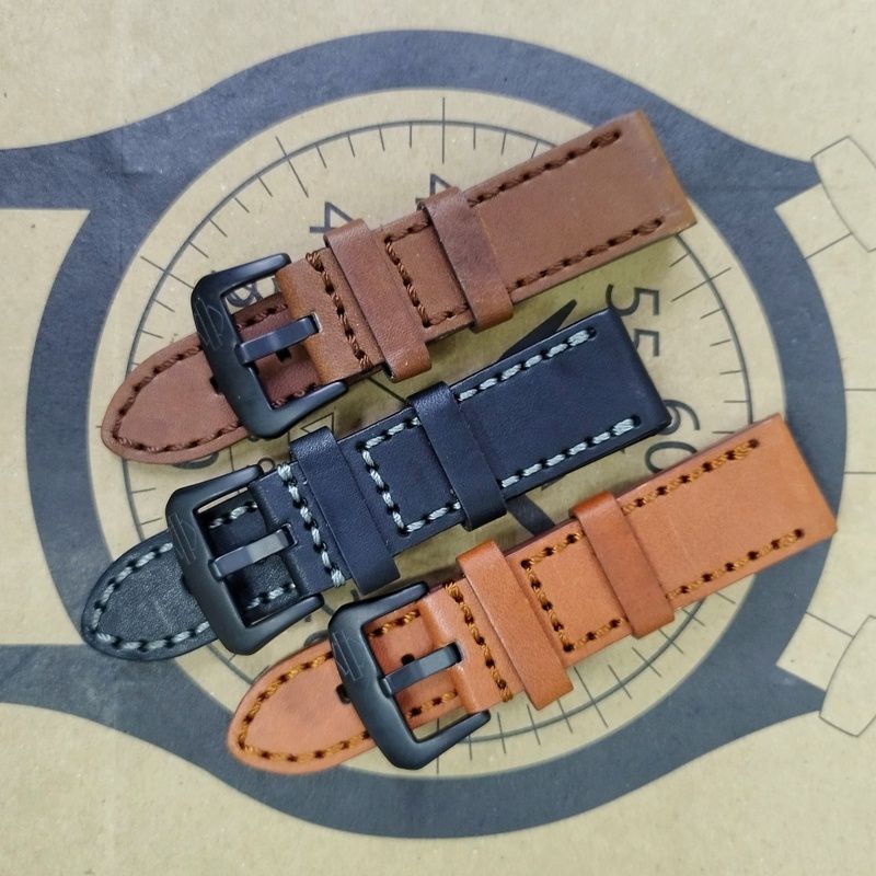 strap 26mm tali jam tangan universal tali kulit jam tangan 26 mm