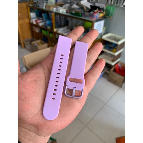Strap Tali Jam Tangan Silikon lembut smartwatch unggu 20mm
