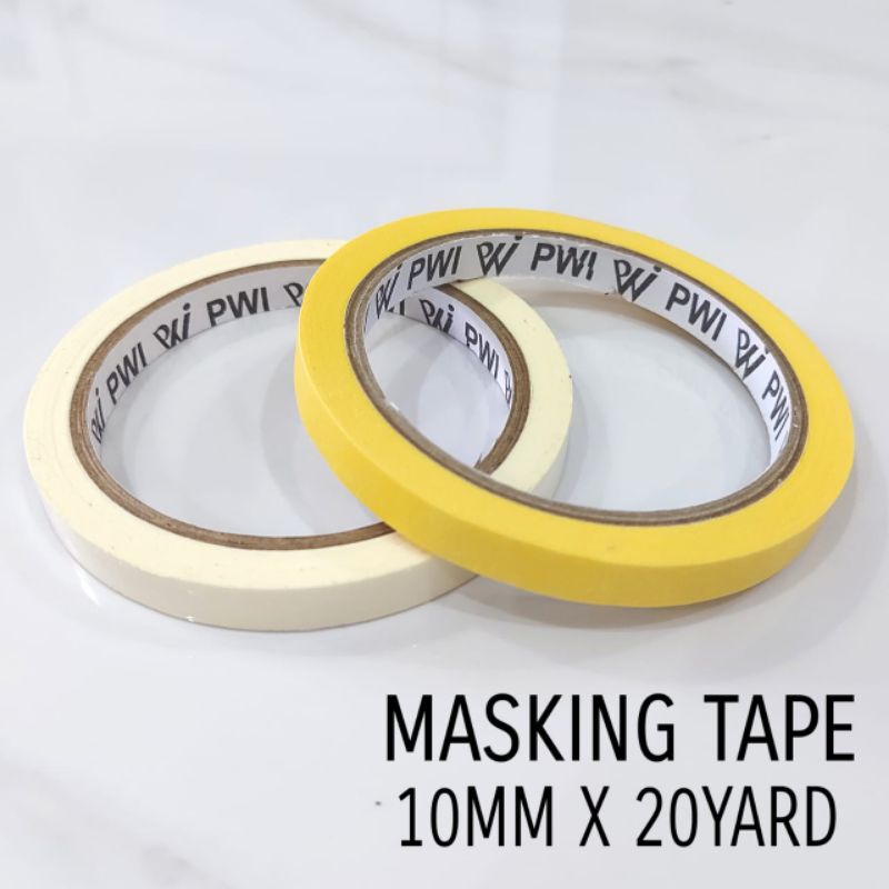 

Isolasi Kertas 10mm x 20yard / Masking Tape