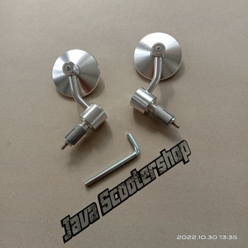 Spion Jalu untuk Vespa matic dll ( universal )