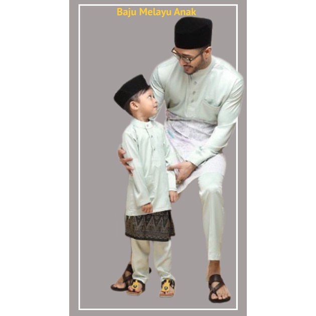 Baju Melayu Kurung anak Laki Laki 1-12 tahun