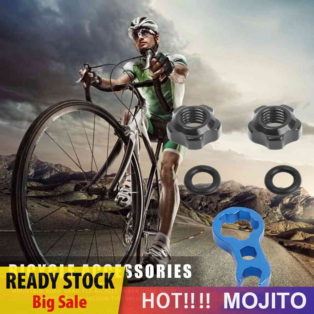 2Pcs Katup Presta Dengan Kunci Pas Untuk Sepeda MTB