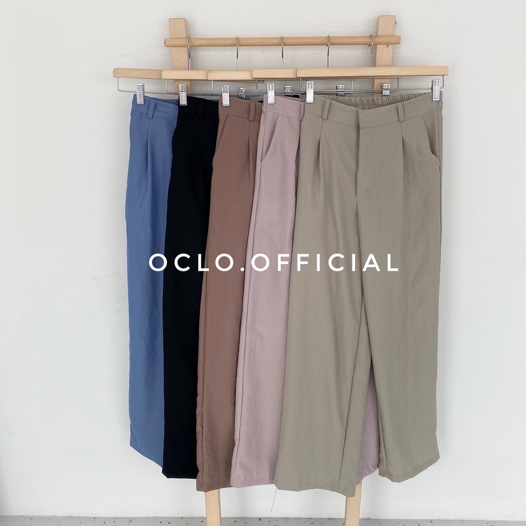 Caniya Basic Cullotes | Celana Kulot Loose Straight