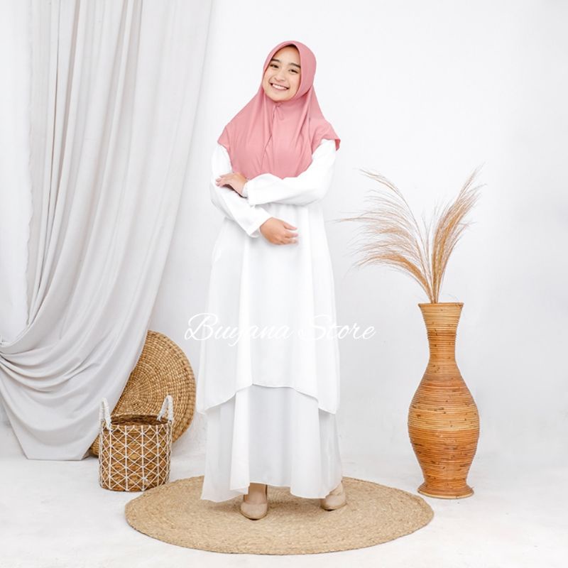 Hijab Bergo Hamidah Jersey Pet S Kerudung Remaja Jilbab Sekolah