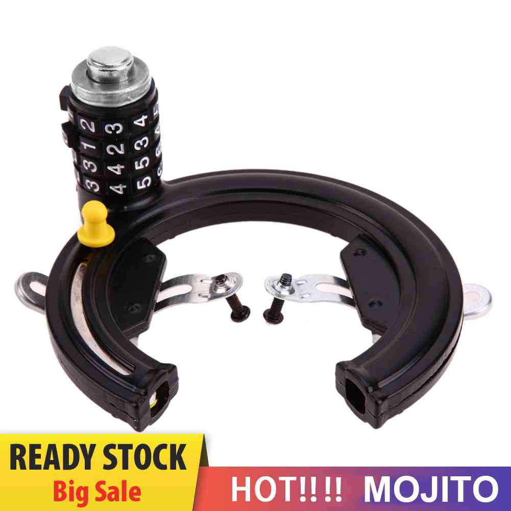 Kunci Sepeda Anti Maling Bentuk Tapal Kuda Dengan Password