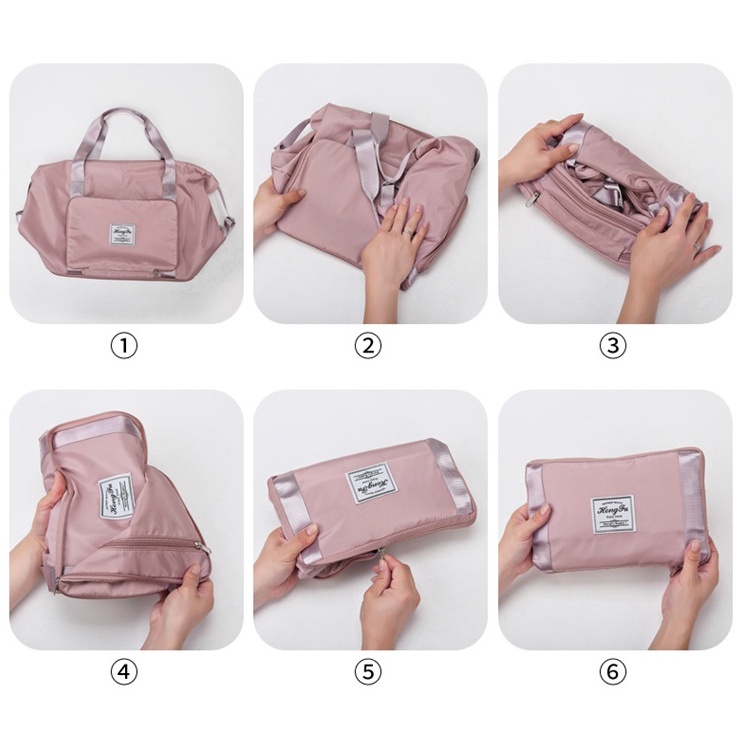 ELFYDO ELF1446 Tas Fashion travel portabel jarak pendek tas travel tas penyimpanan berkapasitas besar