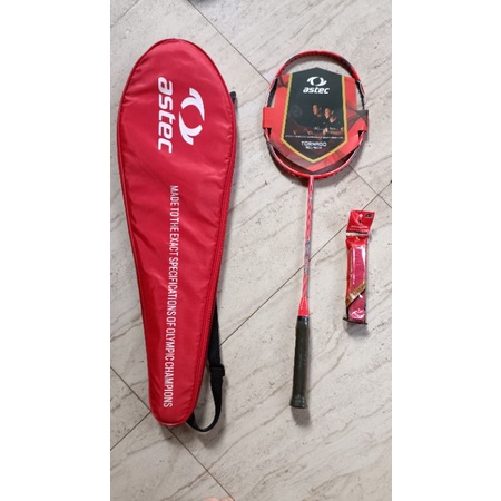 PROMO Raket Astec Tornado 1000 Merah Original