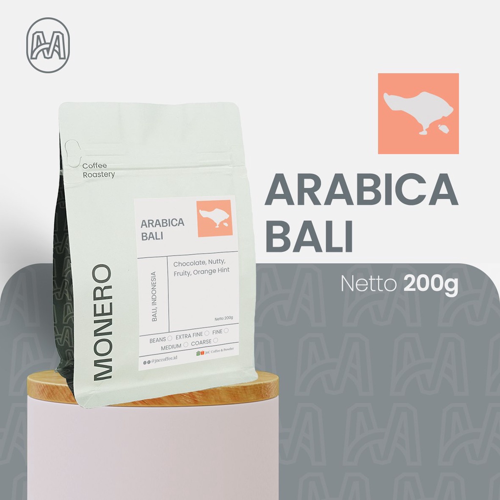 

Kopi Arabika Bali Monero Arabica Coffee 200gr