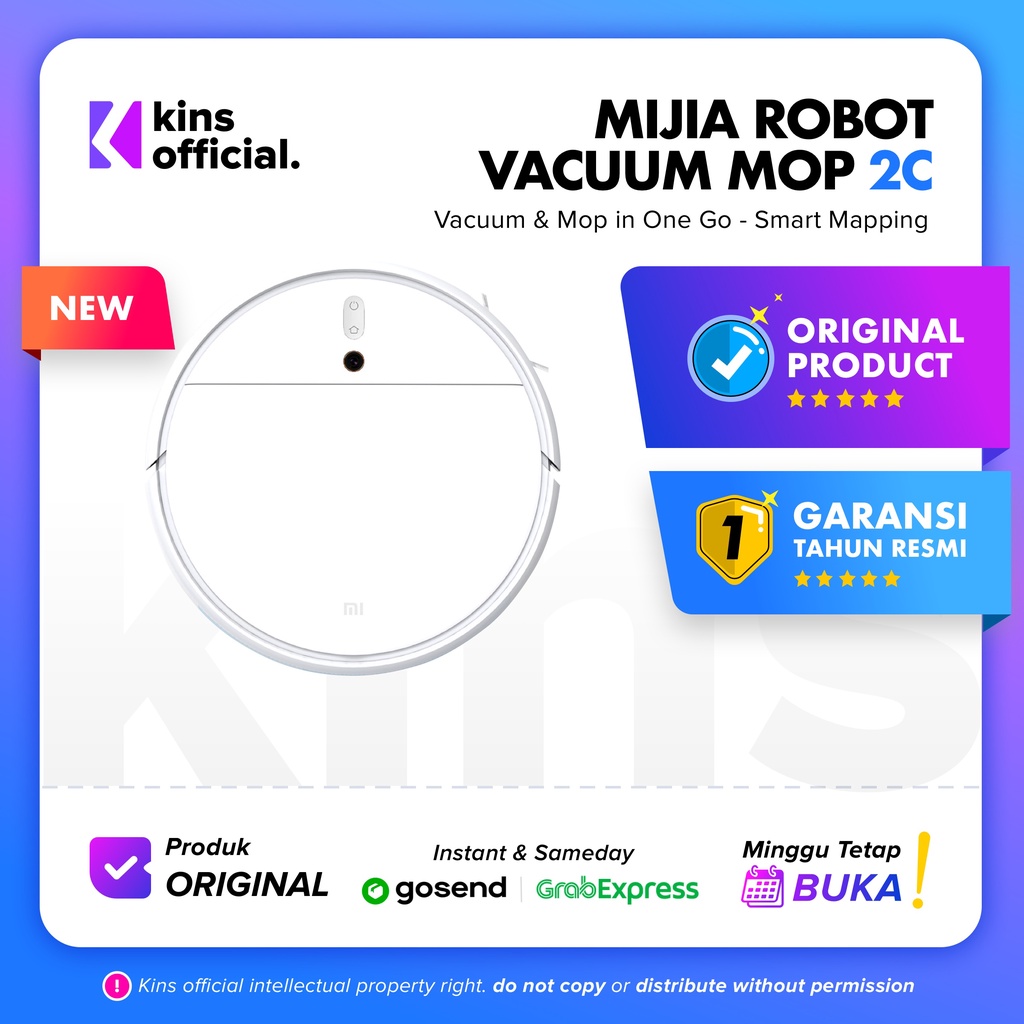 Mi Robot Vacuum-Mop 2C / Mijia Robot Vacuum Cleaner 2C / Mijia Robot Vacuum Cleaner 2C