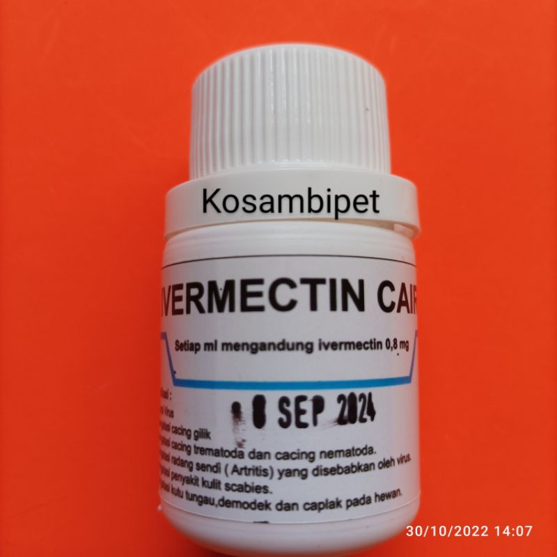 PROMO ivermectin oral Mengatasi anjing demodex, scabies pada kucing , kelinci.membasmi kutu capelak