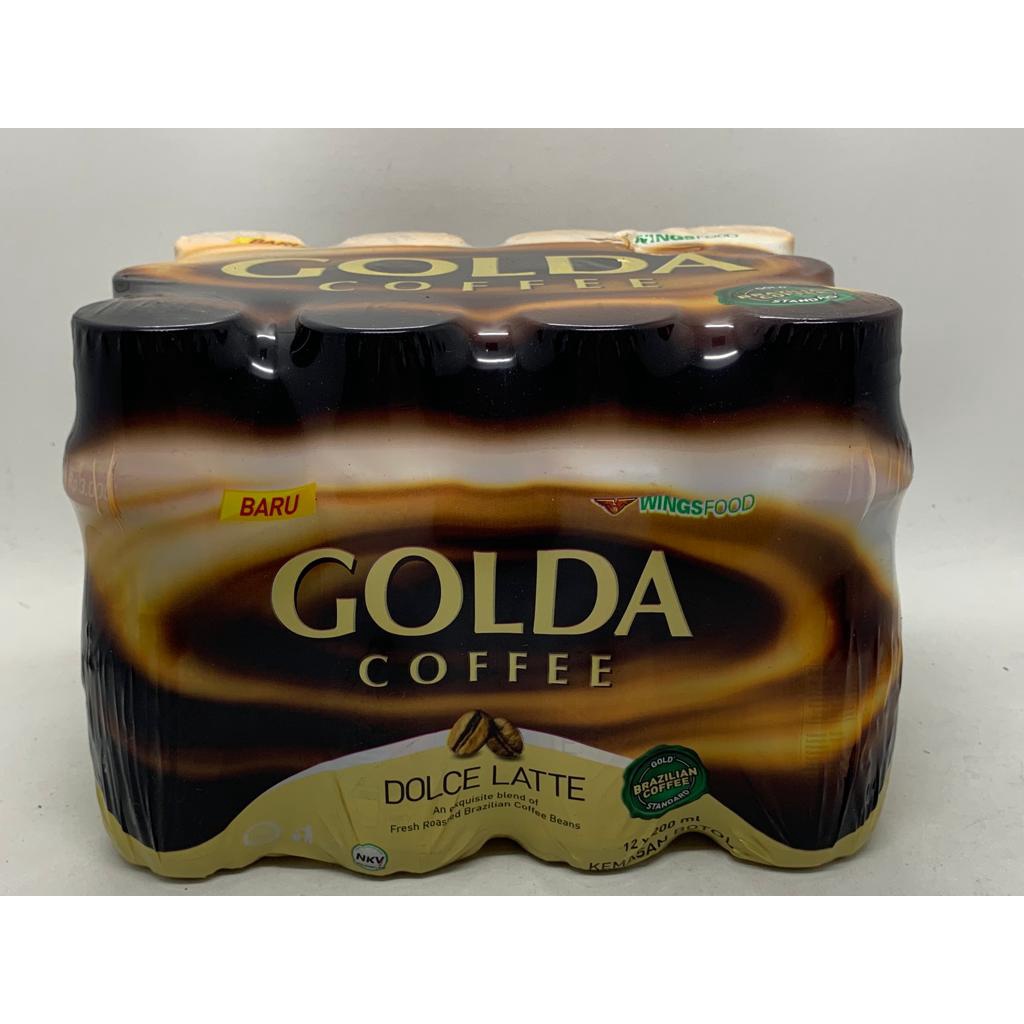 

MINUMAN KOPI KEMASAN SIAP MINUM GOLDA DUS (ISI 12 X 200 ML)