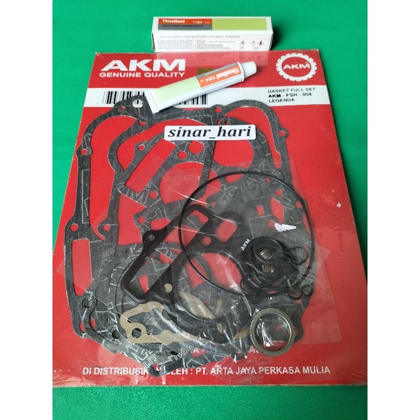 PULSET PLES LEM KOMPLIT  KFM LEGENDA SUPRA FIT
